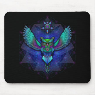 Tapis De Souris Hibou visionnaire Mousepad