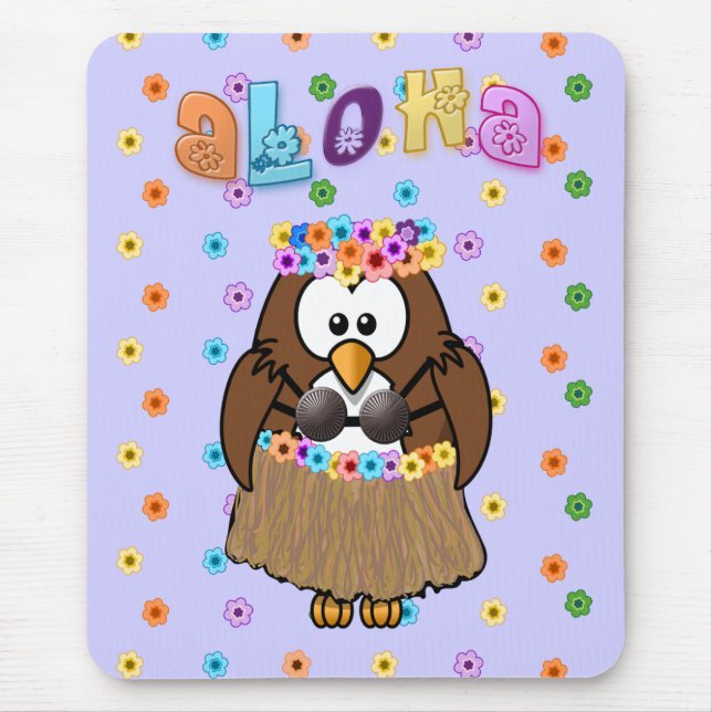 Tapis De Souris hibou wahine (Devant)