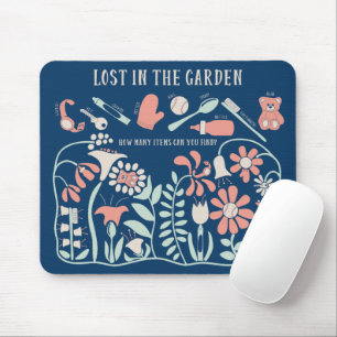 Tapis De Souris Hidden Picture Puzzle, Seek and Find Game