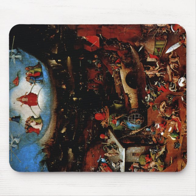 Tapis De Souris Hieronymus Bosch le dernier jugement (Devant)