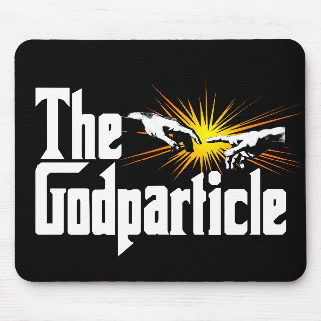 Tapis De Souris Higgs Boson Le Godparticule - Physique Drôle Nerd (Devant)