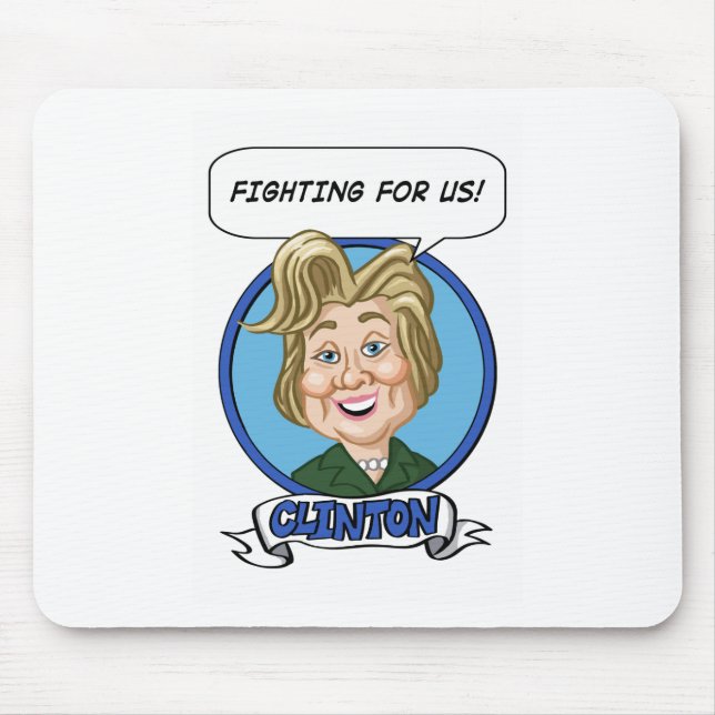 Tapis De Souris Hilary Clinton Election 2016 (Devant)