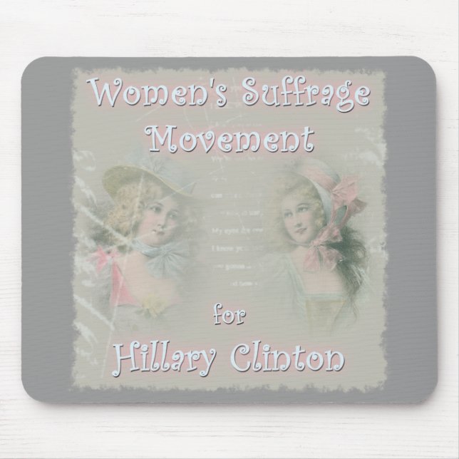 Tapis De Souris Hillary Clinton pour le président (Devant)