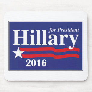 Tapis De Souris Hillary Clinton pour le président 2016