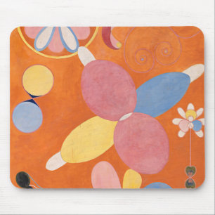 Tapis De Souris Hilma af Klint Les dix plus grands No_4