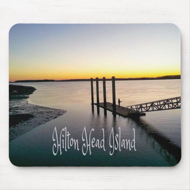 Tapis De Souris Hilton Head Island Caroline du Sud (Devant)