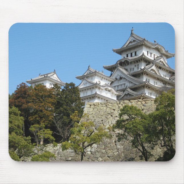 Tapis De Souris Himeji Château 姫 路 城, Hyogo, Japon (Devant)