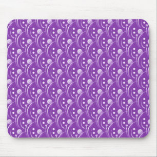 Tapis De Souris Hip violette vibrante et Mousepad élégant