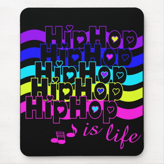 Tapis De Souris HipHop mousepad (Devant)