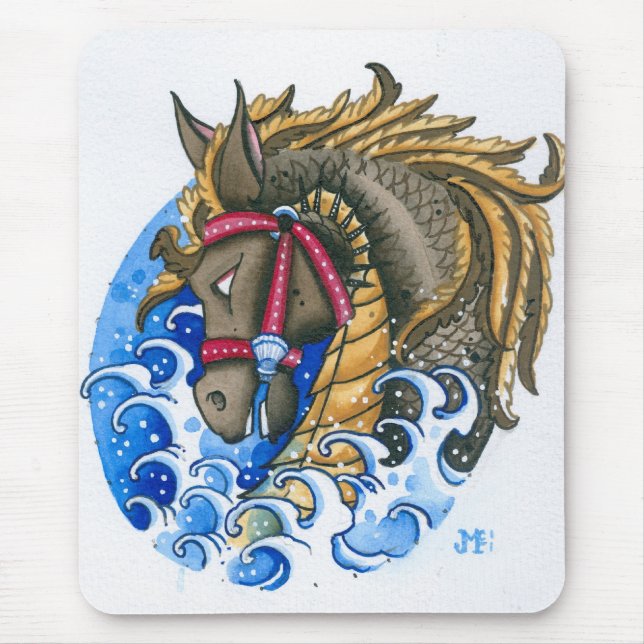 Tapis De Souris hippocampe (Devant)