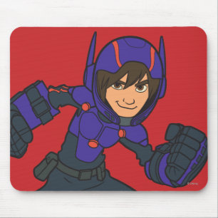 Tapis De Souris Hiro Hamada violet