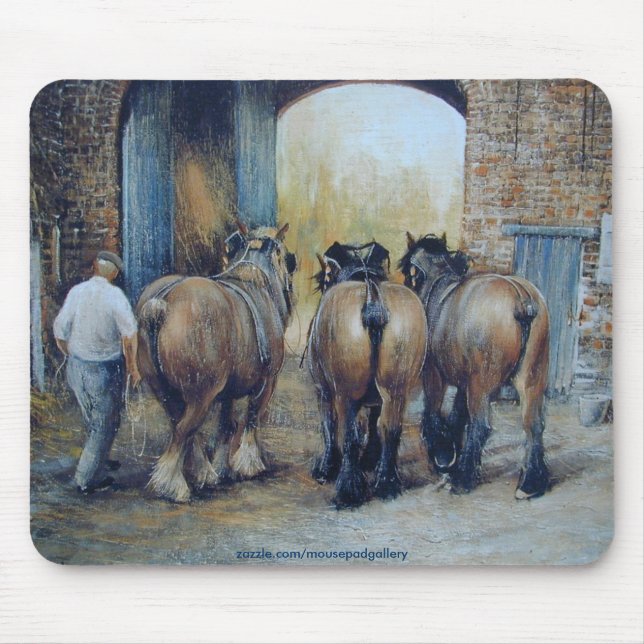 Tapis De Souris HISTOIRE de la collection HORSE (Devant)
