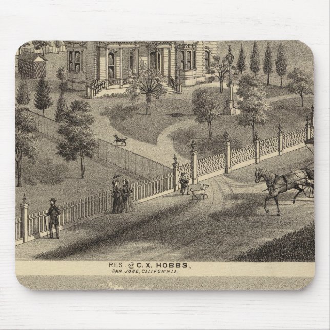 Tapis De Souris Hobbs, les résidences de Bradley (Devant)