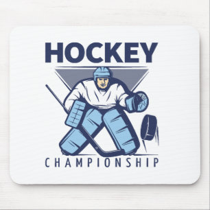 Tapis De Souris Hockey drôle
