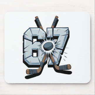Tapis De Souris Hockey Meme Six Seven 6 7 67 Hockey Meme