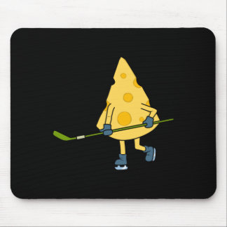 Tapis De Souris Hockey Player Cute Cheese Hobby Sports Performance