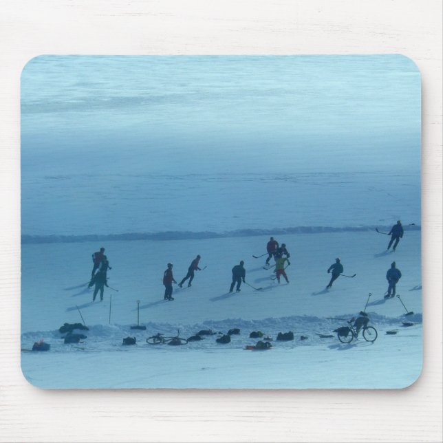 Tapis De Souris Hockey sur le lac Monona (Devant)