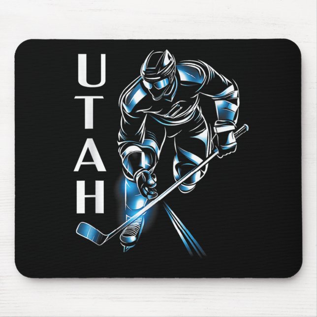 Tapis De Souris Hockey Utah (Devant)