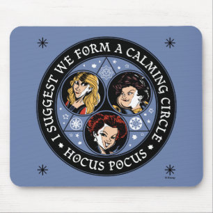 Tapis De Souris Hocus Pocus Calme Cercle Spellbound Fun