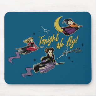 Tapis De Souris Hocus Pocus Ce Soir, Nous Volons Broom Squad