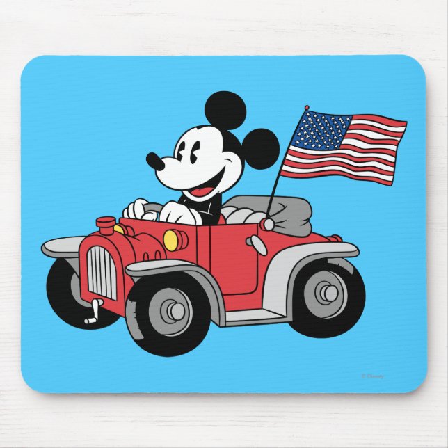 Tapis De Souris Holiday Mickey | Rouge convertible (Devant)
