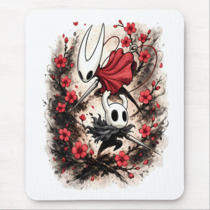 Tapis De Souris Hollow Knight Hornet Cerisier Fleurissant Art de J