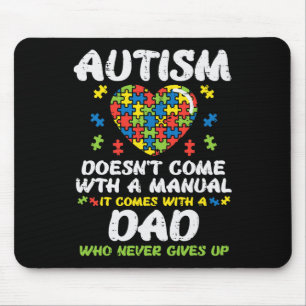 Tapis De Souris Homme Autisme Ne Vient Pas Avec Manuel Papa Puzzle