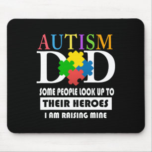 Tapis De Souris Homme Autisme papa