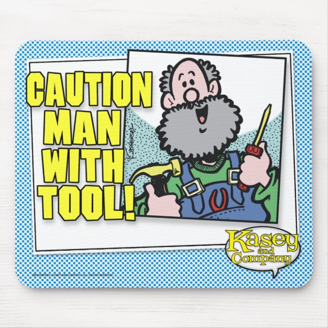 Tapis De Souris Homme avec outil (Devant)