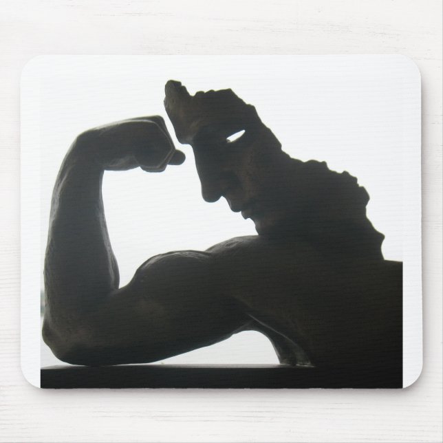 Tapis De Souris homme de muscle (Devant)