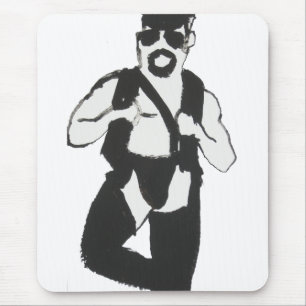 Tapis De Souris Homme en cuir