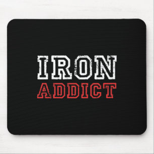 Tapis De Souris Hommes Addict De Fer Salle De Fitness Fitness Fitn