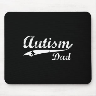 Tapis De Souris Hommes Autisme Papa Cadeaux Sensibilisation sur l'