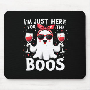 Tapis De Souris Hommes ici pour les huées Mignon Halloween Femmes