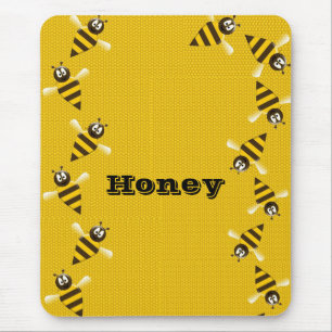 Tapis De Souris Honey Bee Mouse Pad