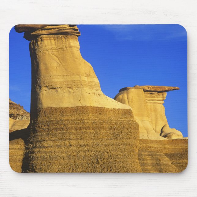 Tapis De Souris Hoodoos à Drumheller Alberta, Canada 2 (Devant)