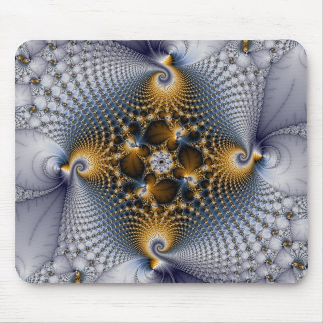 Tapis De Souris Hooked And Netted - Fractal (Devant)