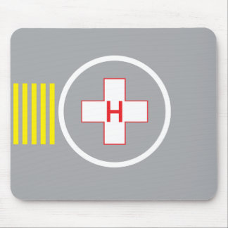 Tapis De Souris Hôpital 6 de Mousepad d'héliport