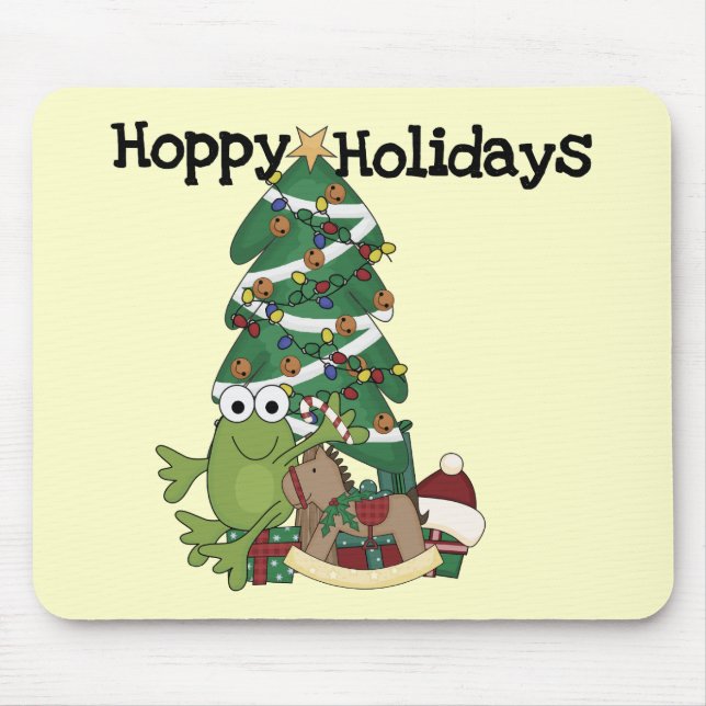 Tapis De Souris Hoppy Holidays Tshirts et cadeaux (Devant)