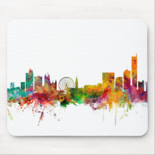 Tapis De Souris Horizon de Manchester Angleterre