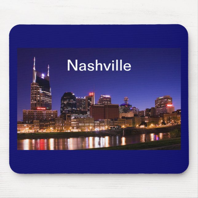 Tapis De Souris Horizon de Nashville (Devant)