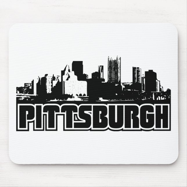 Tapis De Souris Horizon de Pittsburgh (Devant)
