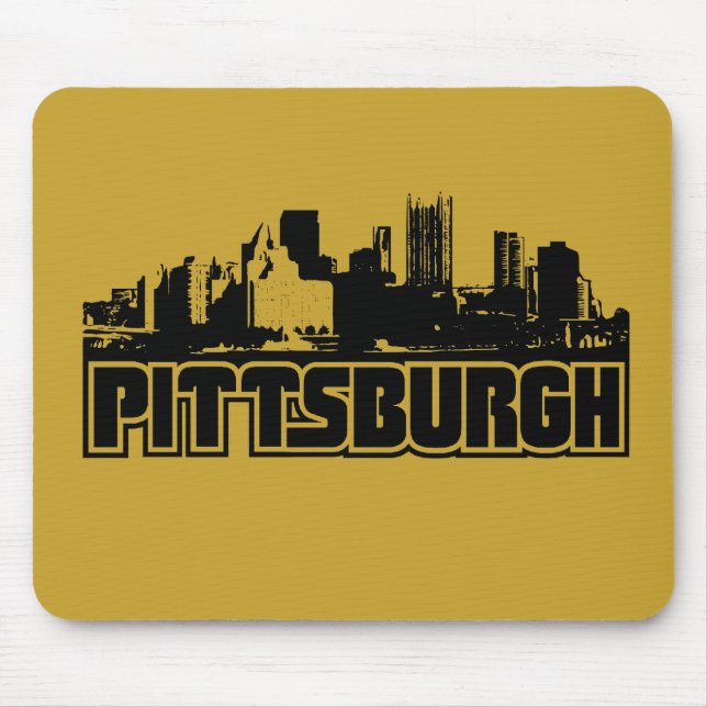 Tapis De Souris Horizon de Pittsburgh (Devant)