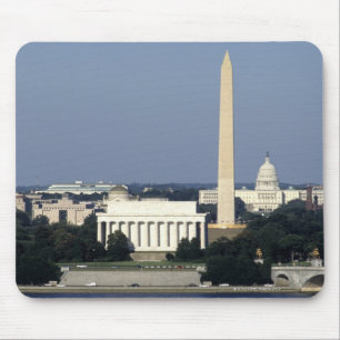 Tapis De Souris Horizon de Washington DC avec le capitol des USA