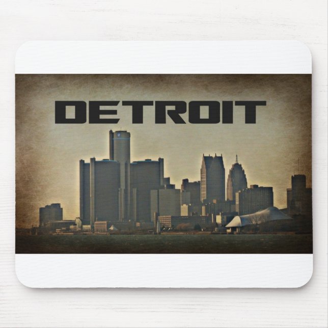 Tapis De Souris Horizon Mousepad de Detroit (Devant)