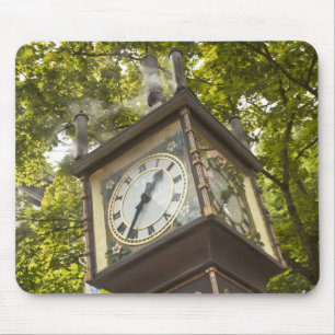 Tapis De Souris Horloge à vapeur dans le quartier Gastown