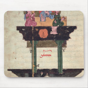 Tapis De Souris Horloge d'eau avec les chiffres automatisés