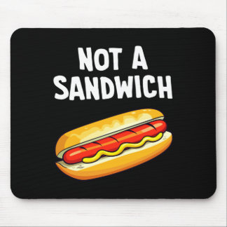 Tapis De Souris Hot dog not a sandwich performance