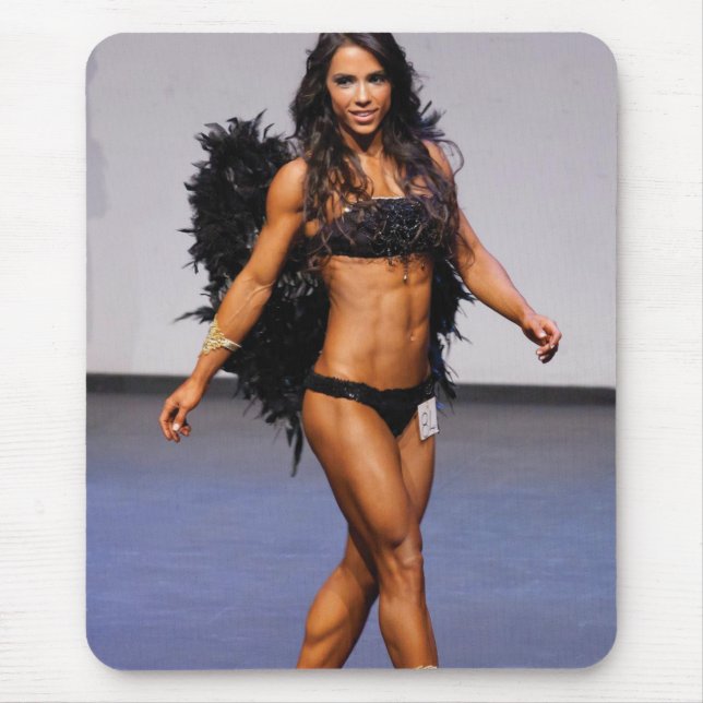 Tapis De Souris Hot Femme Fitness Girls (Devant)