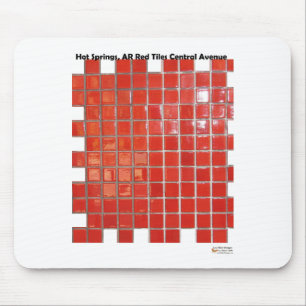 Tapis De Souris Hot Springs, AR Red Tiles Central Ave Dons